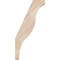 Ekena Millwork 5 1/2"W x 12"D x 24"H Funston Smooth Knee Brace, Douglas Fir BRC06X12X24FST00SDF - alternate 3